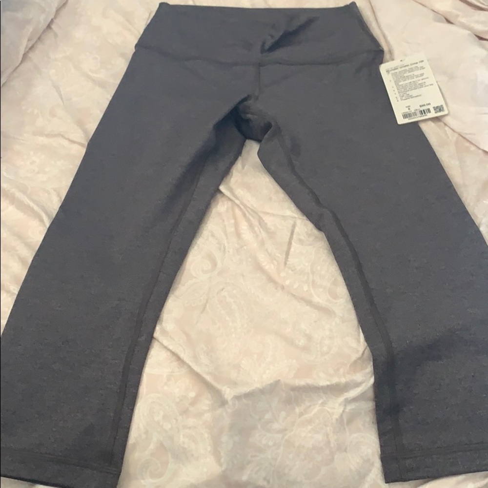 Lululemon wunder under crop leggings